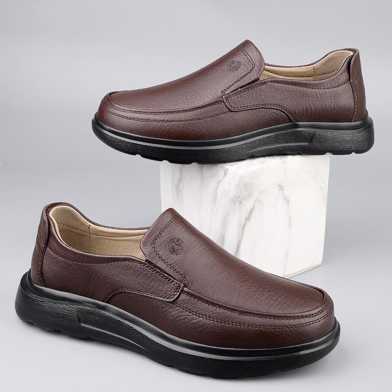 Unisex Leather Shoes Dress Shoes Smart Casual Walking Office Commuting and Travel Everyday Formal Style Daily Footwear Sizes 39-45