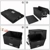 Caphill Fireproof Document Storage Box with Emergency Document Storage File Simple Valuables Hanging Black Lock, Waterproof, Supplies, Case, Box,