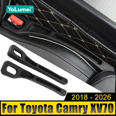 Skirta Toyota Camry 70 XV70 2018 2019 2020 2021 2022 2023 2024 2025 2026 Hibridui 2 vnt. Universalus automobilio sėdynės tarpų apsaugos nuo pratekėjimo kamštis-juostelė