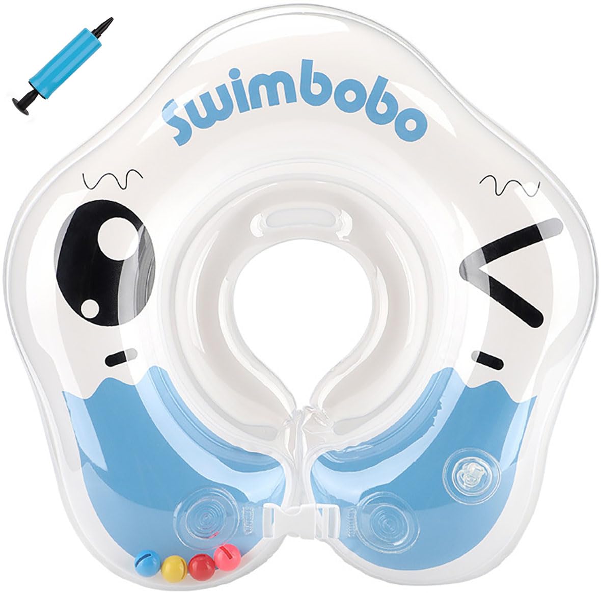 

Swimbobo Baby Baby Neck Ванночка для шеи до 18 месяцев Плавающий, Плавающий, Круг, Плавающий, Плавающий, Новорожденный, (синий)