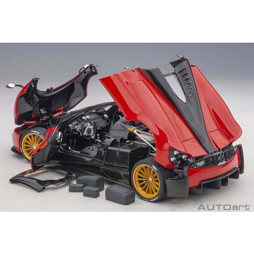AUTOart 1/18 Scale Pagani Huayra Roadster Red Finished Model 78287