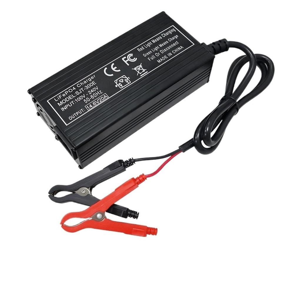 Eisenphosphat-Akku, VariCore 14,6V 20A Smart, Lifepo4-Ladegerät kompatibel mit