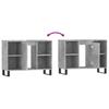 Bathroom Cabinet Concrete Grey 80 x 33 x 60 cm Engineered Wood