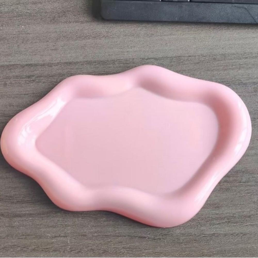 Mini Storage Plate Cloud Shape Jewelry Display Plate Creative Jewelry Dish  Watches/Keys Storage