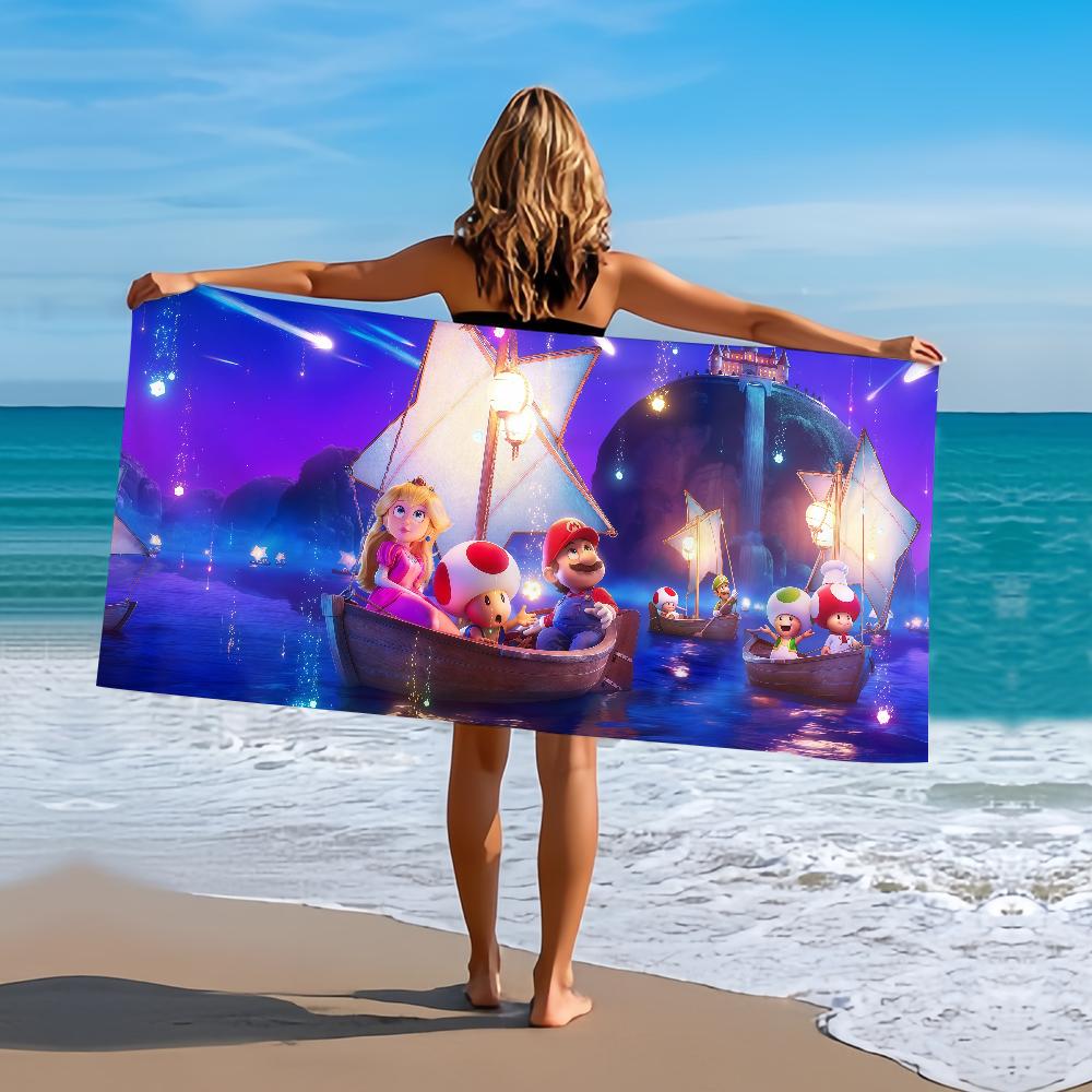 RTT G-galaxy Towel Beach Bath Quick-Drying Super Lightweight Portable Sauna Camping Movie Swim Pool M-marios-es Travel