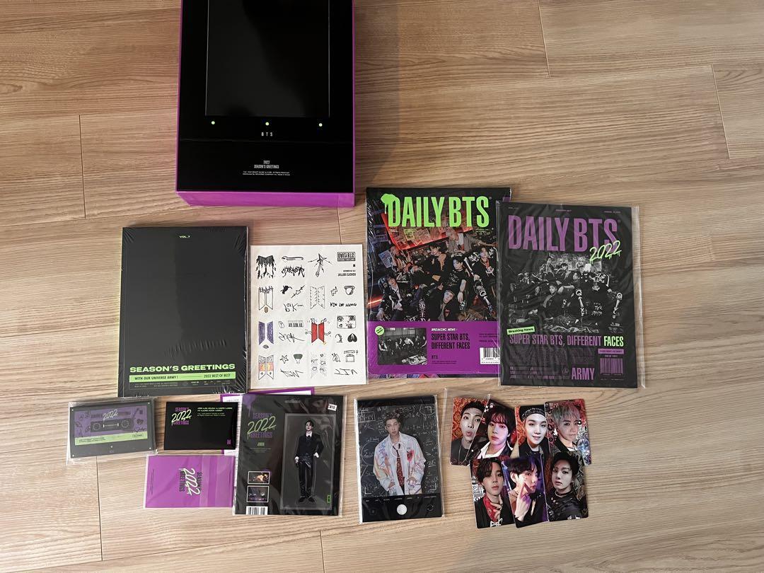 

[USED] BTS Seagreen 2022 (Purchased in Korea)