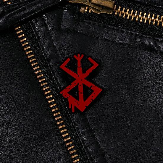 Trendy Brooch Pin Funny Gift Realistic Game Anime Denim Outfit Jewelry Accessories SAGAEP