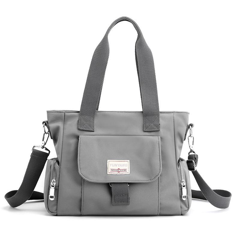 

20 Casual Fashion Large Capacity Mom Bag Light Commuter Bag Shoulder Handbag Ladies Bag Women сірий колір