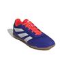 Adidas Predator Club IN SALA NIS18 Futsal Red Size cm Shoes, White/Lucid Blue/Solar (IF6403), 25.0