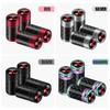 zjvc8 4pcs Car Tire Valve Air Port Stem Cover Caps For Mitsubishi Ralliart ASX Lancer Cross Pajero Fastener Converter Auto Accessories