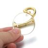 5Pcs/lot Peach Heart Shape Metal Lobster Clasp Hooks Key Ring Connectors For DIY Keychain Jewelry Making Supplies Accessories
