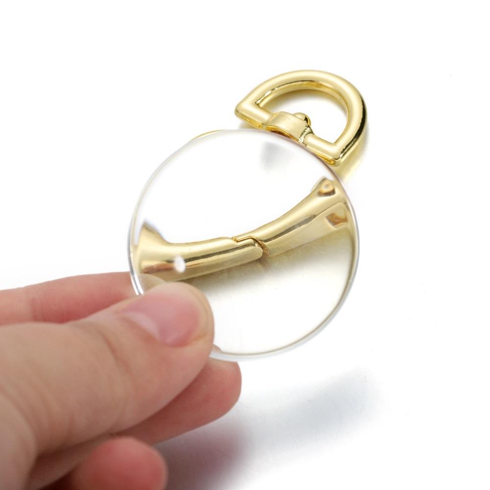 5Pcs/lot Peach Heart Shape Metal Lobster Clasp Hooks Key Ring Connectors For DIY Keychain Jewelry Making Supplies Accessories