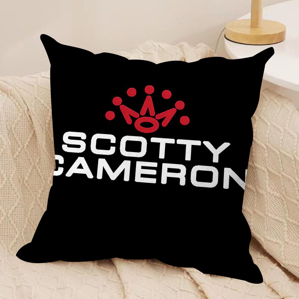 New S_Scotty Art C_Camerons Cushion Cover Silky Short Plush Double-Sided Printed Pillow Case For Sofa All Seasons Home Decor