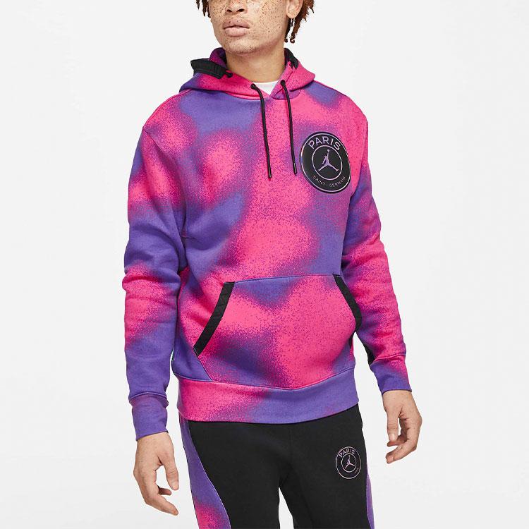 Jordan Embroidered Fleece Pullover Hoodie Men Hoodie Psychic-Purple CK9650-510