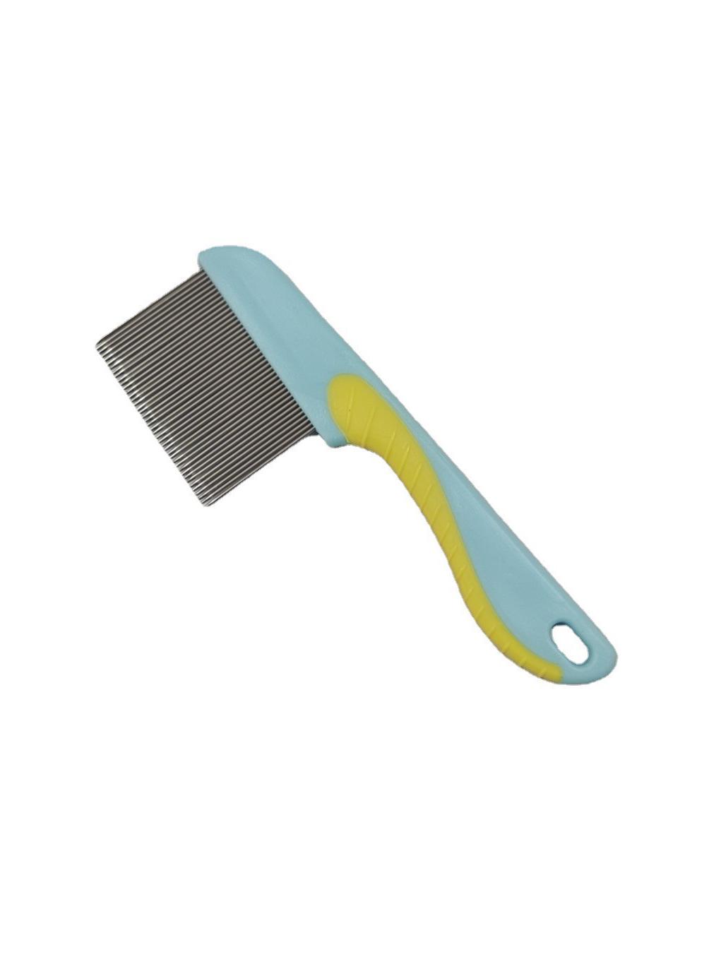 

Pet Grooming Flea Comb for Cats & Dogs - De-shedding & Flea Removal Tool