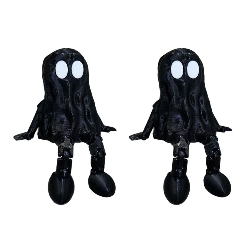 

Poseable With Detailed Carving Durable Component Indoor Halloween Display чёрный