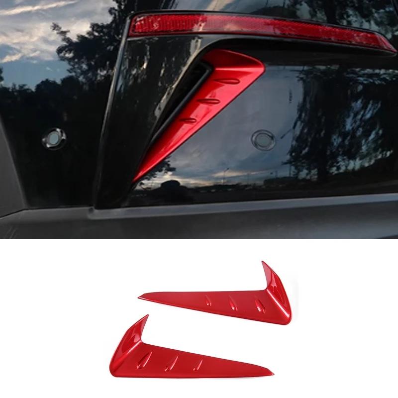 For Changan UNIT UNI-T -2024 Red Look Car External Accessories Rearview Mirrior Door Handle Front Foglight Lamp Cover Trim