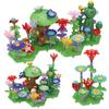 Kids Creative Building Block Flower Toy STEM Educational DIY Garden Playset