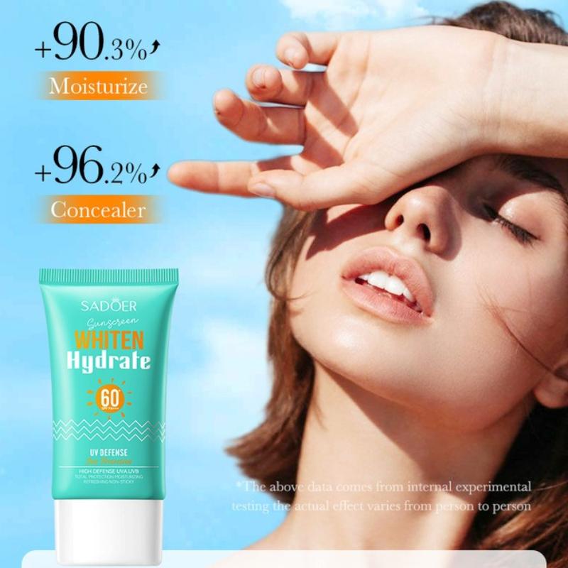 Whitening moisturizing sunscreen SADOER barrier cream UV protection sunscreen