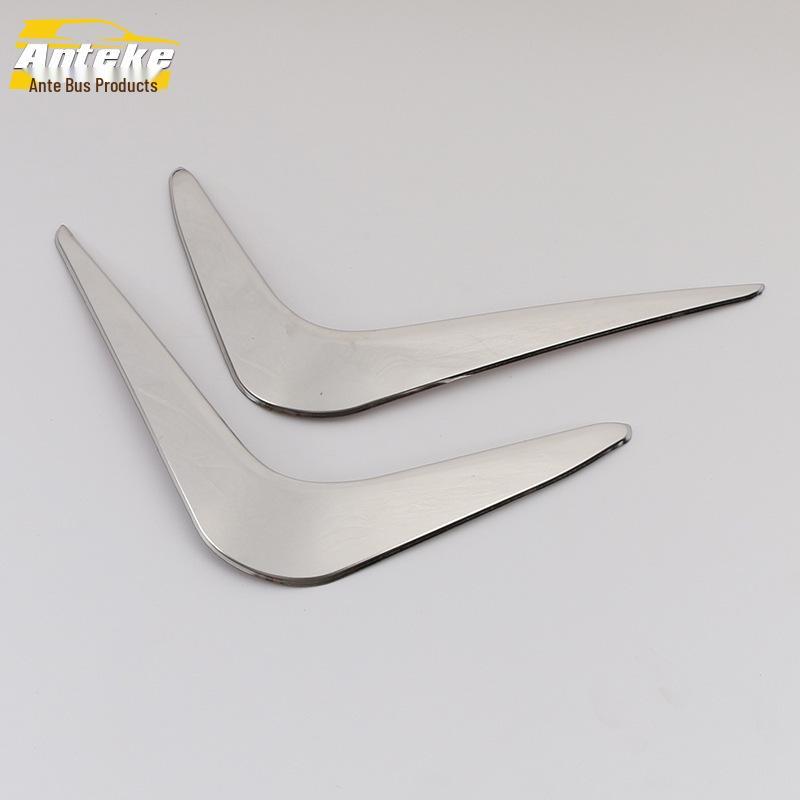 Front Fog Light Eyebrow Trim for 3 Series - Compatible with 20 Models, Decorative Bumper Cover Sticker