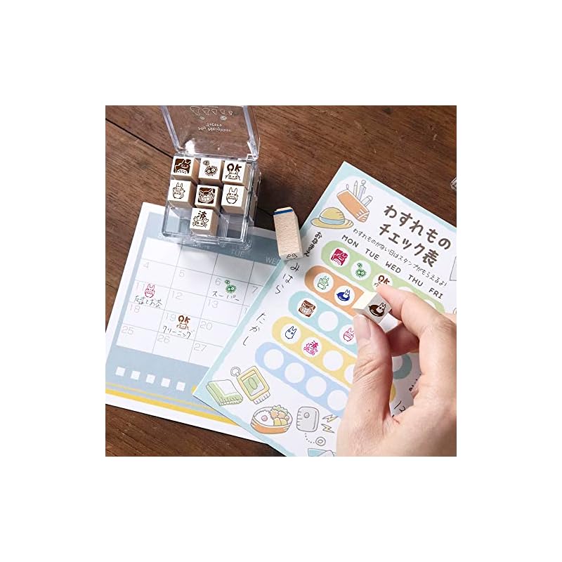Beverly Studio Ghibli My Neighbor Totoro Stamp Check Stamp 2 CK9-053
