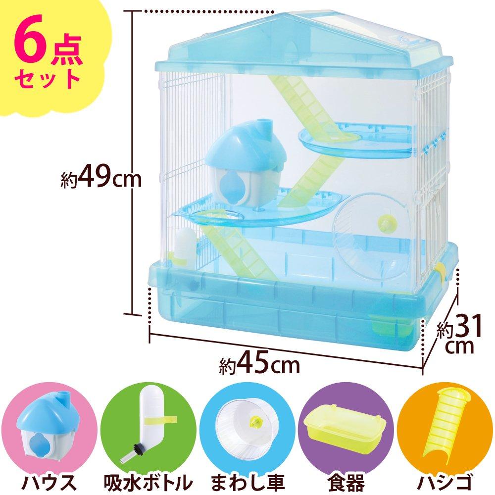 Iris Ohyama PHSC-412 Blue 3-Tier