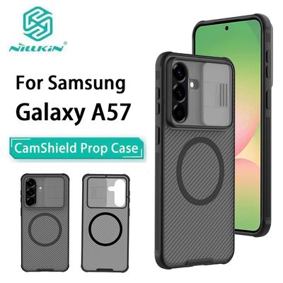 NILLKIN Custodia per Telefono Samsung Galaxy A57 Custodia Magnetica CamShield Pro Copertura Scorrevole Protezione Fotocamera