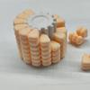 3D Printed Corn Puzzle Stress Relief Sensory Toy Portable Corn Puzzle Finger Fidget Toy for Home Office Entertainment