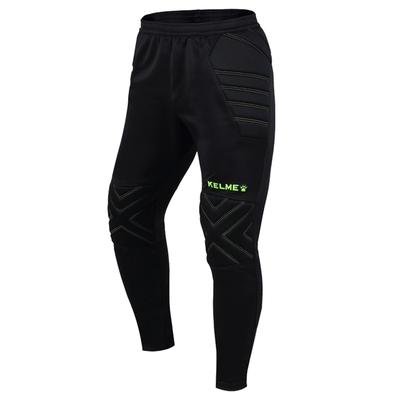 Kelme Męskie Piłkarskie Spodnie Treningowe dla Bramkarza (Czarny, 2XL)