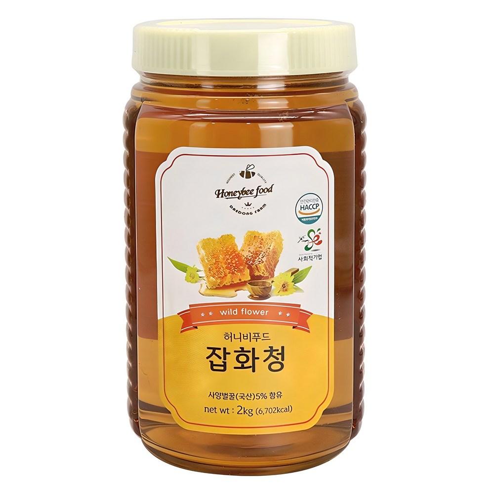 Honey Bee Food Mixed Flower Syrup 2kg 1 Pcs