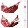 Hamaca Doble de Lona: Columpio transpirable antivuelco para camping o relajación en casa