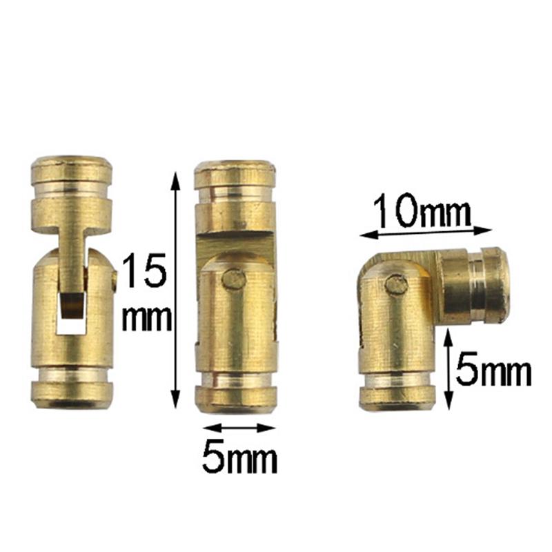 Cutie de bijuterii din cupru, alamă, 10 buc. Balamă ascunsă invizibilă pentru butoi