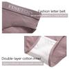 5PCS Women's Cotton Briefs Sexy High Elastic Waist Panties Soft Female Underpants Solid Color Large Size Underwear M-2XL