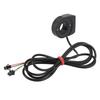 2 In 1 Motorcycle Horn Light Switch Handlebar Light Horn Turn On Off Switch Button for Scooter Electric Cycle 1.5