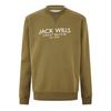 Jack Wills Herren Belvue Sweatshirt mit besticktem Logo