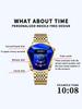 HOURSLY Men's New Trend Motorcycle Personality Waterproof Quartz Watch Men's Watch Clock Relogio Masculino