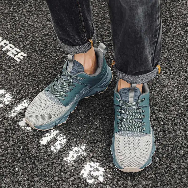 Fashion Synthetic Leather Increase Height Sneakers Men Red Tennis Flat Shoes For Men Basketball Sport Best Brands Entertainment