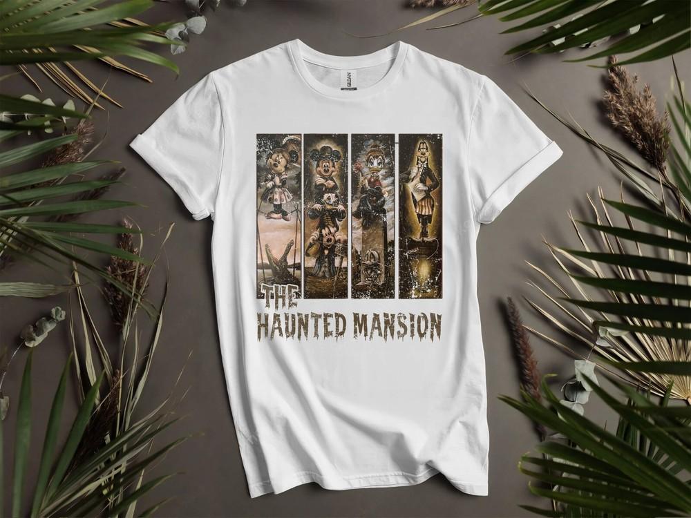 

The Haunted Mansion Poster T-shirt T shirt Men Women Unisex Tshirt K906 S