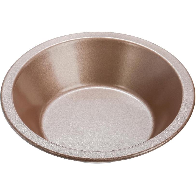 Suwimut 8 Pack Mini Pie Pan Set, 5 Inch Non-Stick Individual Dish Pie Plate Carbon Steel Round Pie Tins Small Metal Bakeware for Baking Pot Pies,