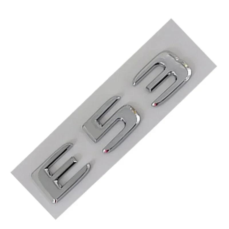 

C200 E200 For Mercedes Benz New 3D ABS Chrome Rear Trunk Badge Decal E43 E53 E63 S Emblem Logo Sticker For Mercedes Benz AMG W21