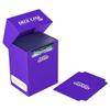 Boîte pour cartes - ultimate guard - deck case box 80+ - violet - protection optimale - matériau résistant