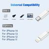 Xiaomi 5-1pcs 30W Fast Charging Cable Foe iPhone 13 12 11 14 Pro Max Mini USB C Cable For X XR XS MAX 7 8 14 Plus 6