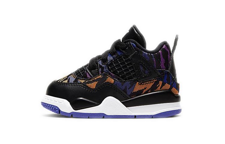 Jordan 4 Retro Black Rush Violet TD BQ9041-005 6C