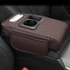 Center Console Pad Center Console Pad Pillow With Storage Pockets Armrest Pillow For Car With Cup Holder And Tissue Holder For