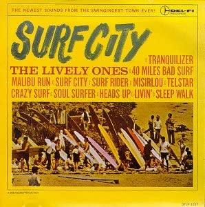 CD LIVELY ONES - Surf City  DFCD712372 Del-Fi Records 1994 Non Japan Rock Used