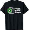Excel Spreadsheet Freak in the Sheets T-shirt