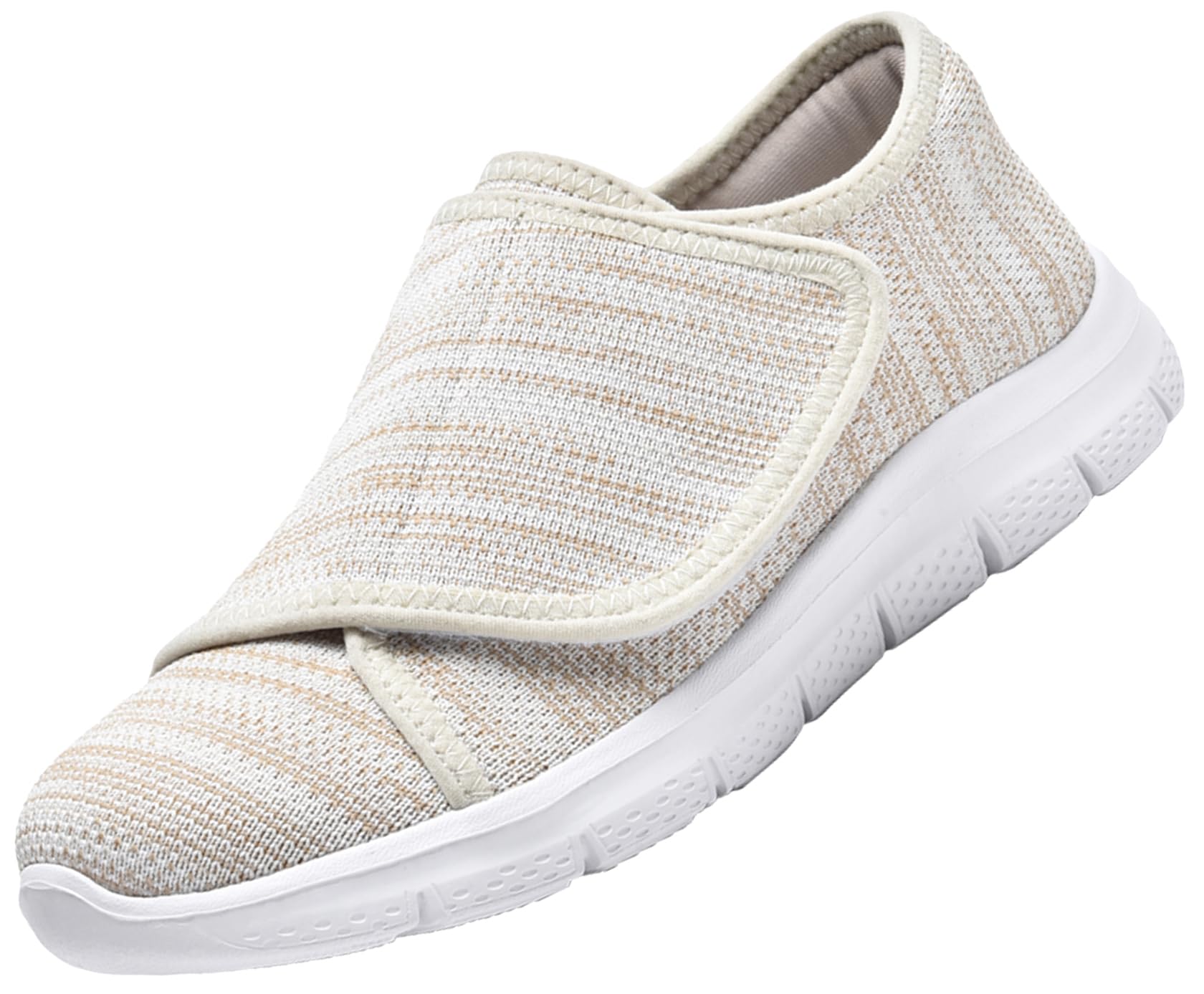 

ZUSERIS Care Реабилитационная обувь для ходьбы и облегчения вальгусной деформации большого пальца стопы на липучке, Кроссовки, Обувь, Обувь, Обувь, Мужская женская обувь, Пожилые, Легкие, бежевый