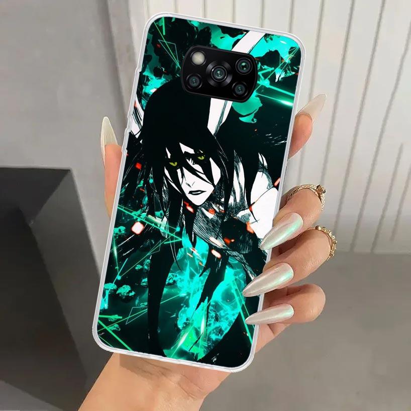Bleach Aizen Sousuke Phone Case for Xiaomi Poco X5 X6 X7 Pro F7 Ultra M7 Redmi 15 15C 13 13C 12 12C 10 10A 10C 9 9A 9C 9T Shell