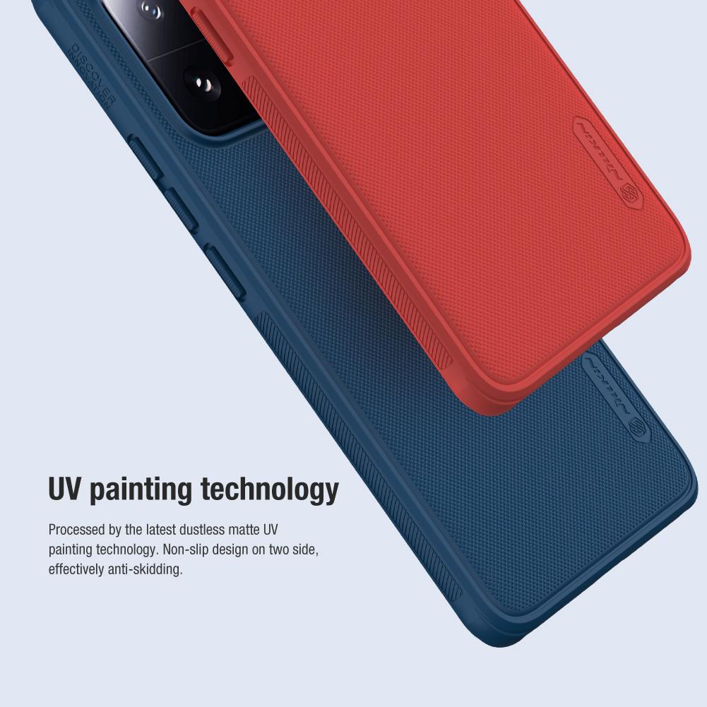 Nillkin Für Xiaomi 14 Pro / 13 5G Hülle Super Frosted Shield Ultra-Dünn Hart-PC Matt Hülle Schutz Rückseite für Xiaomi 13 5G