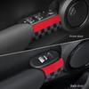 Autocollant Accoudoir de Porte de Voiture Pour Mini Cooper F55 F56 Cuir PU Poignée de Porte Auto Autocollant Accessoires de Décoration Intérieure de Voiture